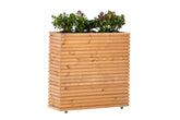 Jardinière RCW Krefeld 30x90x80cm / sur roulettes